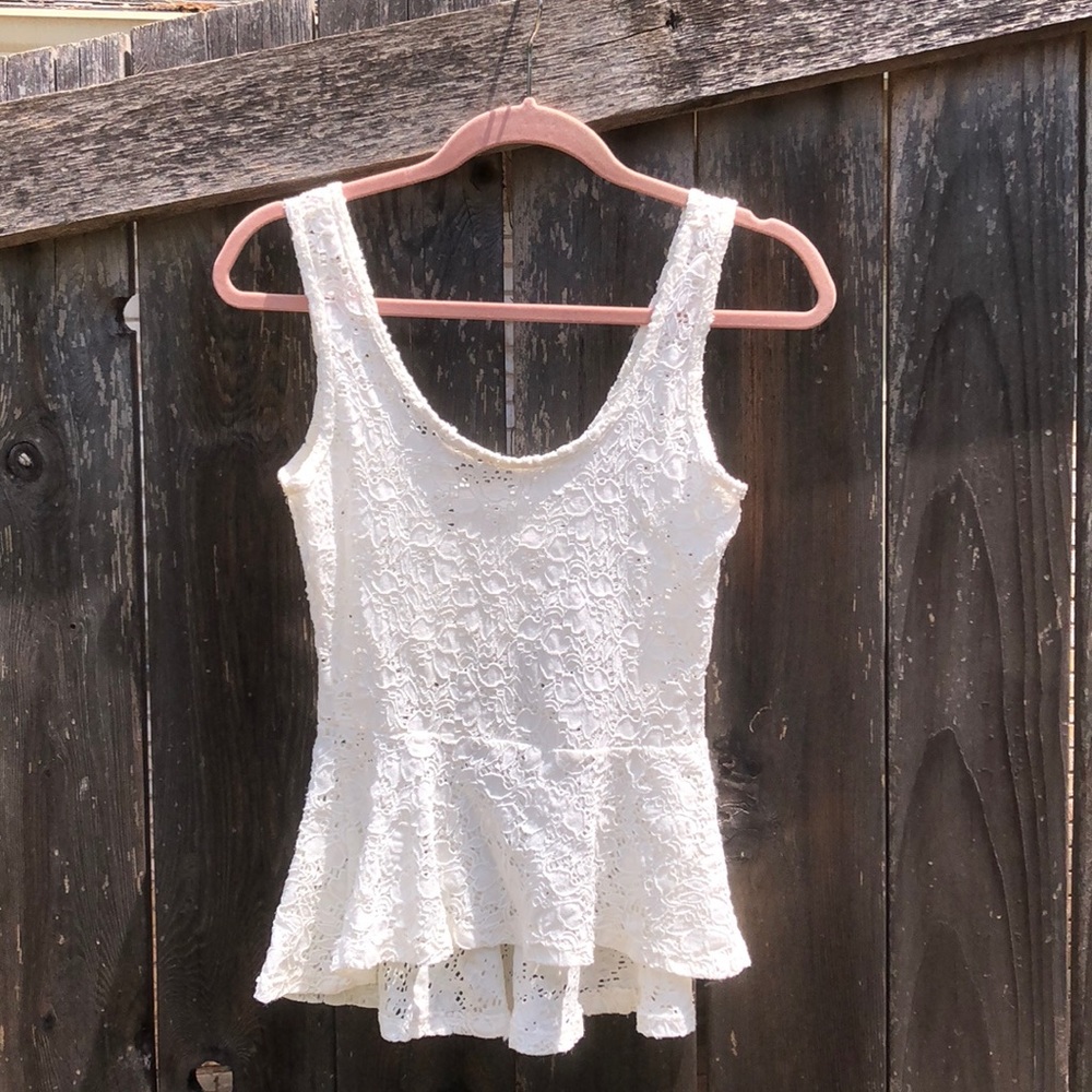 Pretty lace top